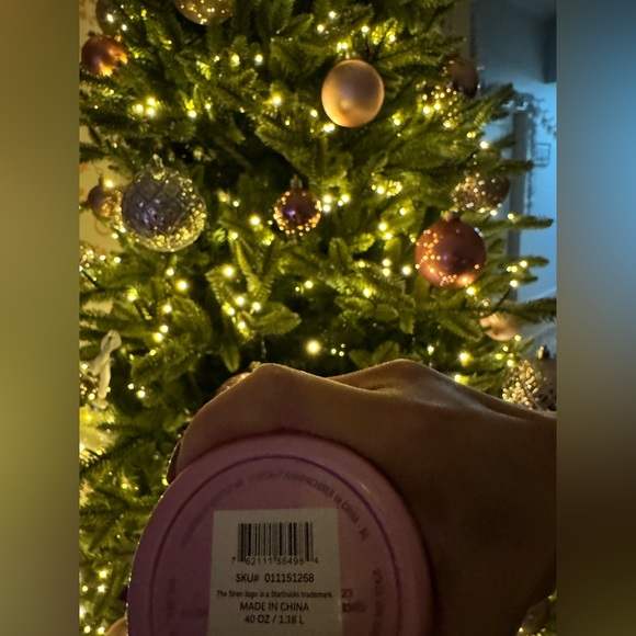 NWT! STARBUCKS X STANLEY pink shimmer/glitter 40 oz tumbler/cup - Picture 4 of 4